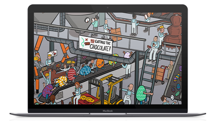 logicalis easter egg hunt CS 03