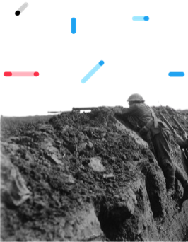 Soldiers on the front line